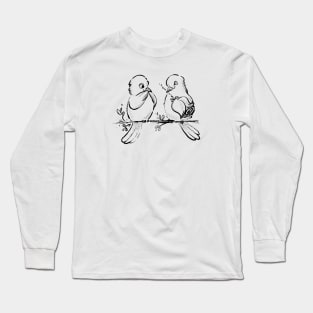 Affectionate doves Long Sleeve T-Shirt